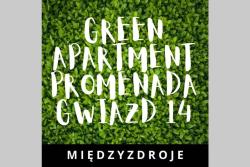 noclegi Międzyzdroje Green Apartment Promenada Gwiazd- widok na morze.