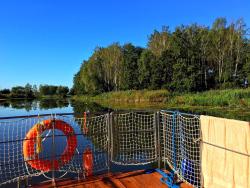 noclegi Giżycko HOUSEBOAT Mazury Frajda