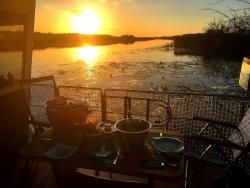 noclegi Giżycko HOUSEBOAT Mazury Frajda