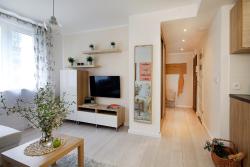 noclegi Koszalin Compact II - Mieszkanie na parterze, Faktura VAT, szybkie Wi-Fi, Netflix