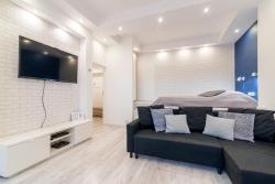 noclegi Gdańsk Lux Apartment in white