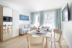noclegi Pobierowo Apartament ARTSEA z basenem całorocznym -Pobierowo Baltic Apartments-SANNEL Apartments for rent
