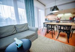 noclegi Świnoujście Apartamenty na Wyspie - Baltic Park 3.0.7 - Apartament z 2 sypialniami i 80 m² tarasem