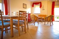 noclegi Rowy Half of holiday home, terrace, playground