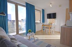 noclegi Świnoujście Apartamenty Bryza - Osiedle Kwartał Róży Wiatrów - Centrum - Parking