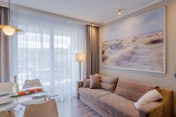 noclegi Międzyzdroje HolidayHomePL Bel Mare 307e z sypialnią i balkonem