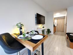 noclegi Świnoujście Apartment mit Blick auf den Park - Apartament MARIW MATEJKI 17 z widokiem na park