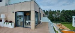 noclegi Rewal Apartament z tarasem