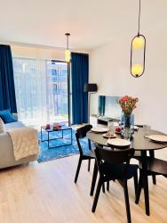noclegi Niechorze Rezydencja Niechorze 219 z Basenem, Sauną, Jacuzzi, przy samej PLAŻY - 5D Apartments- 5D Apartamenty