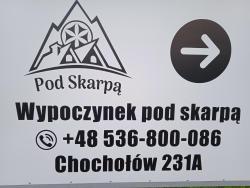 noclegi Chochołów Wypoczynek Pod Skarpą