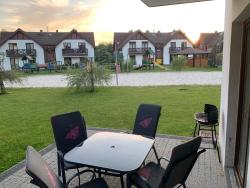 noclegi Żarnowska Apartament szafirowy z basenem koło Łeby