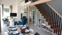 noclegi Kołczewo VILLA RA with garden and sauna at the Baltic Sea