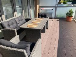 noclegi Kołobrzeg Apartamenty Kapitańskie Kasprowicza 20A taras