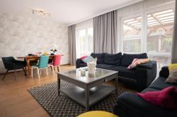 noclegi Jastrzębia Góra Duży Apartament PASJA na parterze z tarasem