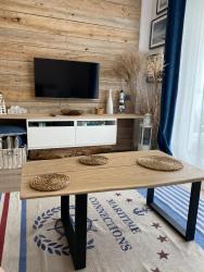 noclegi Gdańsk Apartament Amber 2 pokoje - Gdańsk 4 Oceany - widok na morze, taras, parking