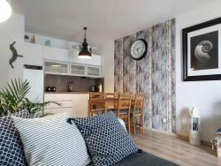 noclegi Gdańsk Apartament Amber 2 pokoje - Gdańsk 4 Oceany - widok na morze, taras, parking