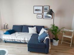 noclegi Gdańsk Apartament Amber 2 pokoje - Gdańsk 4 Oceany - widok na morze, taras, parking