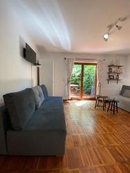 noclegi Hel La Playa Apartament z ogródkiem