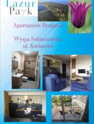 noclegi Gdańsk Apartament Burgund Wyspa Sobieszewska