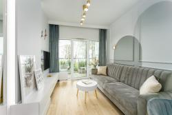 noclegi Ustronie Morskie Apartament Baltic View 21 z widokiem na morze