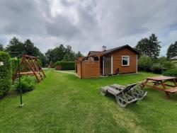 noclegi Lubiatowo domek Drewniany na wiejskiej