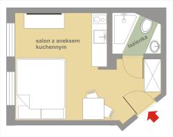 noclegi Sopot Sanhaus Apartments - ul HAFFNERA i okolice - 3-5 minut od plaży i deptaka