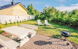 noclegi Dąbki Nice home in Dabki with 2 Bedrooms WiFi and Outdoor swimming pool