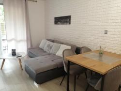 noclegi Rewal Apartament Lux Monika Rewal z tarasem i garażem