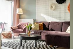 noclegi Kołobrzeg Klif Apartamenty Nadmorskie Tarasy D601 z garażem
