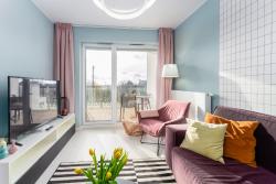noclegi Kołobrzeg Klif Apartamenty Nadmorskie Tarasy D601 z garażem