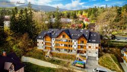 noclegi Karpacz Wonder Home - Apartament Blue z widokiem na góry - przy szlakach turystycznych i stokach narciarskich