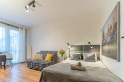 noclegi Gdańsk Apartament z balkonem, 150m od dworca Gdańsk Główny