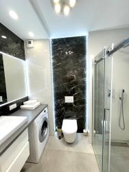 noclegi Kołobrzeg Apartament Superior Blue Przy Plaży- FREE Pool, Saunas, Jacuzzi, Fitness, Salzgrotte