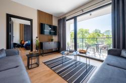 noclegi Dąbki Apartamenty Skandynawia z basenem