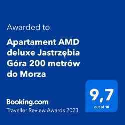 noclegi Jastrzębia Góra Apartament AMD deluxe Jastrzębia Góra