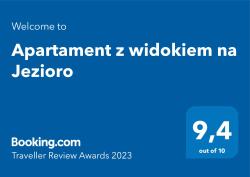 noclegi Olecko Apartament z widokiem na Jezioro