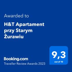 noclegi Gdańsk H&T Apartament przy Starym Żurawiu