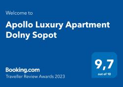 noclegi Sopot Apollo Luxury Apartment Dolny Sopot