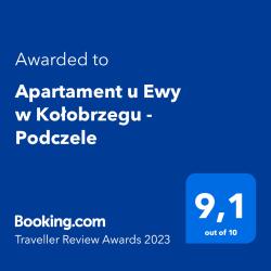 noclegi Kołobrzeg Apartament u Ewy w Kołobrzegu - Podczele