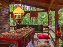 noclegi Dębki Wooden House in Debki near Baltic Sea Beach