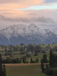 noclegi Bańska Domki z widokiem na Tatry