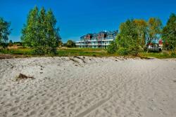 noclegi Jastarnia Apartament nad zatoką z ogródkiem