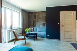 noclegi Jastrzębia Góra Willa w Rozewiu - Apartamenty z balkonami, aneksem kuchennym, sniadania w cenie