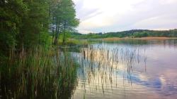 noclegi Pasym Ferienhaus "BASTEK1" am See mit Kamin & WLAN - Domek Letniskowy BASTEK