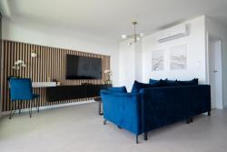 noclegi Rewal HORIZON HEVENIA Rewal Apartament z dużym tarasem i widokiem na morze