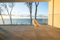 noclegi Rewal HORIZON HEVENIA Rewal Apartament z dużym tarasem i widokiem na morze