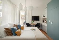 noclegi Sopot Sanhaus Apartments - OSLO - Stylowe apartamenty z klimatyzacją