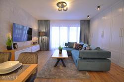 noclegi Świnoujście Sunset Apartments - Rodzinny i przestronny apartament PREMIUM - Garaż podziemny - osiedle Platan