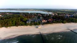 noclegi Niechorze Nadmorski Loft Rezydencja Niechorze 116 plaża, ogród, dostęp do basenu, sauny, jacuzzi w cenie pobytu