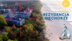 noclegi Niechorze Nadmorski Loft Rezydencja Niechorze 116 plaża ogród